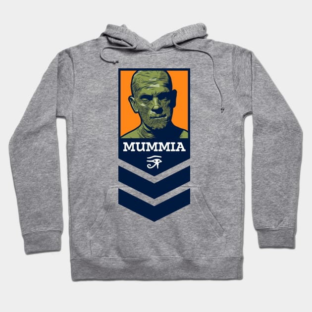 Mummia Stripes Hoodie by jafaris